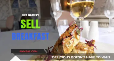 Warren's Breakfast Menu: What Morning Meals Does Warren's Offer?