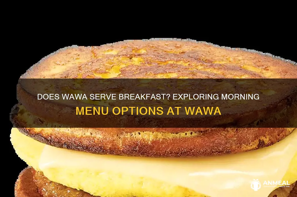 does wawa have breakfast