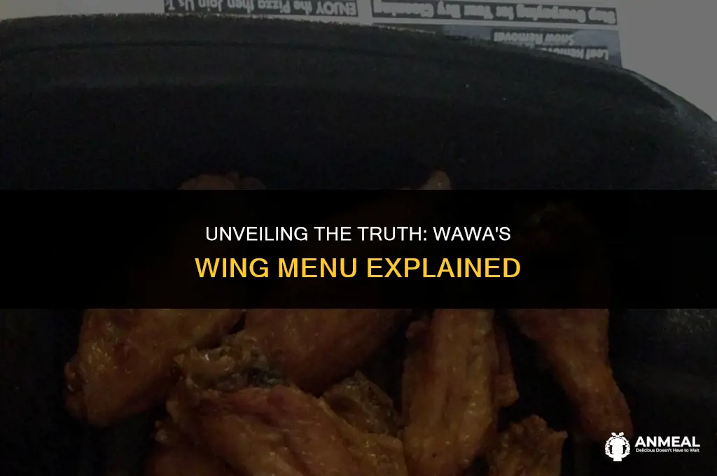 does wawa have wings