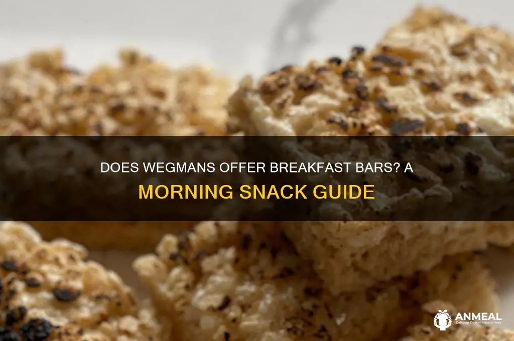 does wegmans have breakfast bar