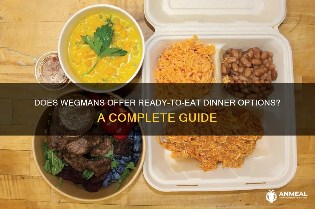 does wegmans have dinner