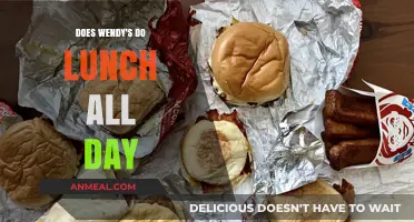 Savoring Flexibility: Wendy's All-Day Lunch Menu Explored