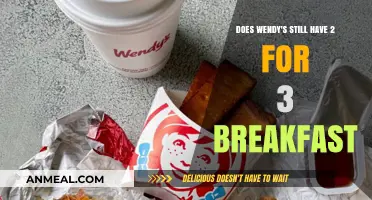 Wendy's 2 for 3 Breakfast Deal: Is it Still On?