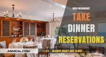 Does Wequasset Accept Dinner Reservations? Your Ultimate Guide to Booking