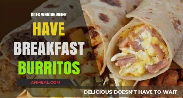 Does Whataburger Serve Breakfast Burritos? A Morning Menu Mystery