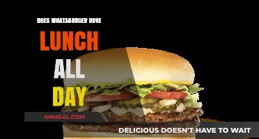 Savoring Flexibility: Whataburger's All-Day Lunch Menu Explored