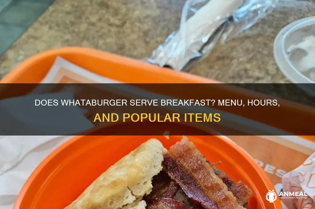 does whataburger sell breakfast