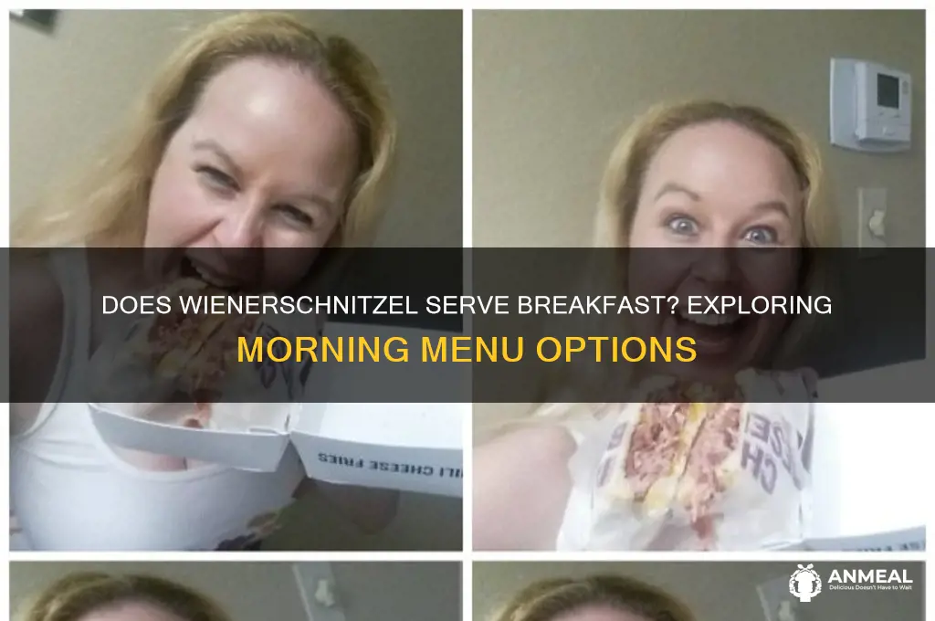does wienerschnitzel have breakfast