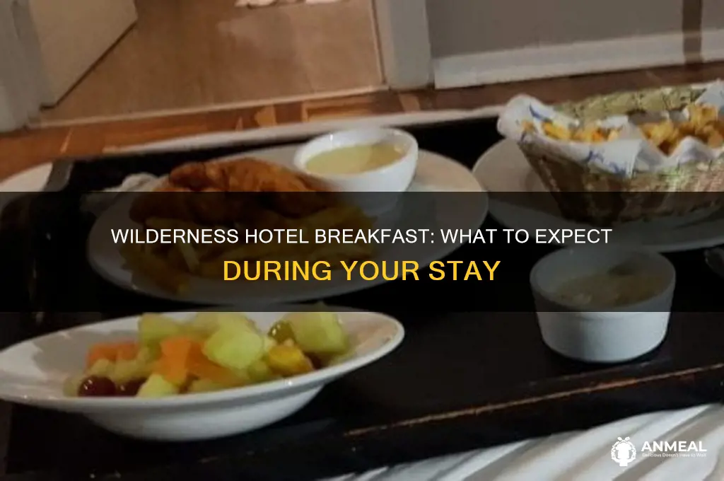 does wildnerness hotel have breakfast
