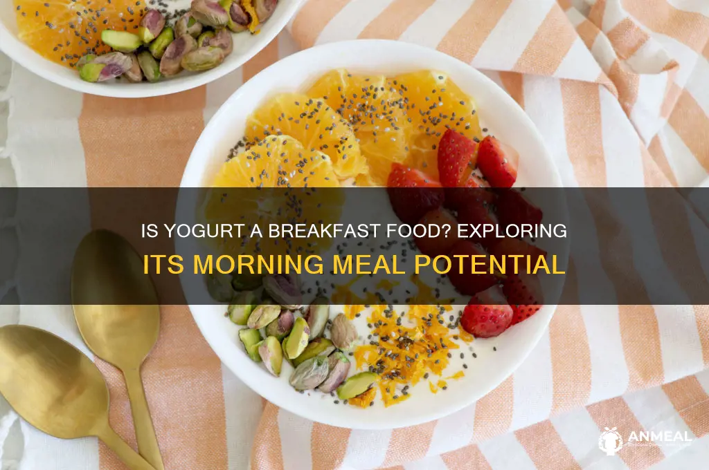 does yogurt count as breakfast