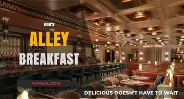 Don's Alley Breakfast: A Hidden Gem for Morning Foodies