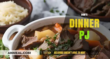 Don's Dinner PJ: Cozy Comfort Food Recipes for Relaxed Evenings