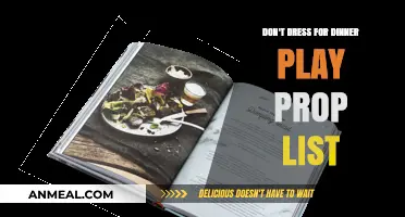Essential Props for 'Don't Dress for Dinner' Play Production Guide