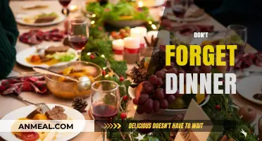 Don't Forget Dinner: Simple Tips for Stress-Free Evening Meals