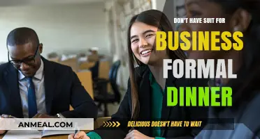 No Suit? No Problem: Mastering Business Formal Dinner Attire