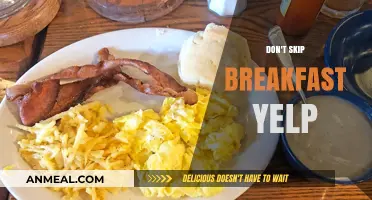 Why Skipping Breakfast is a Bad Idea: Yelp Reviews Agree