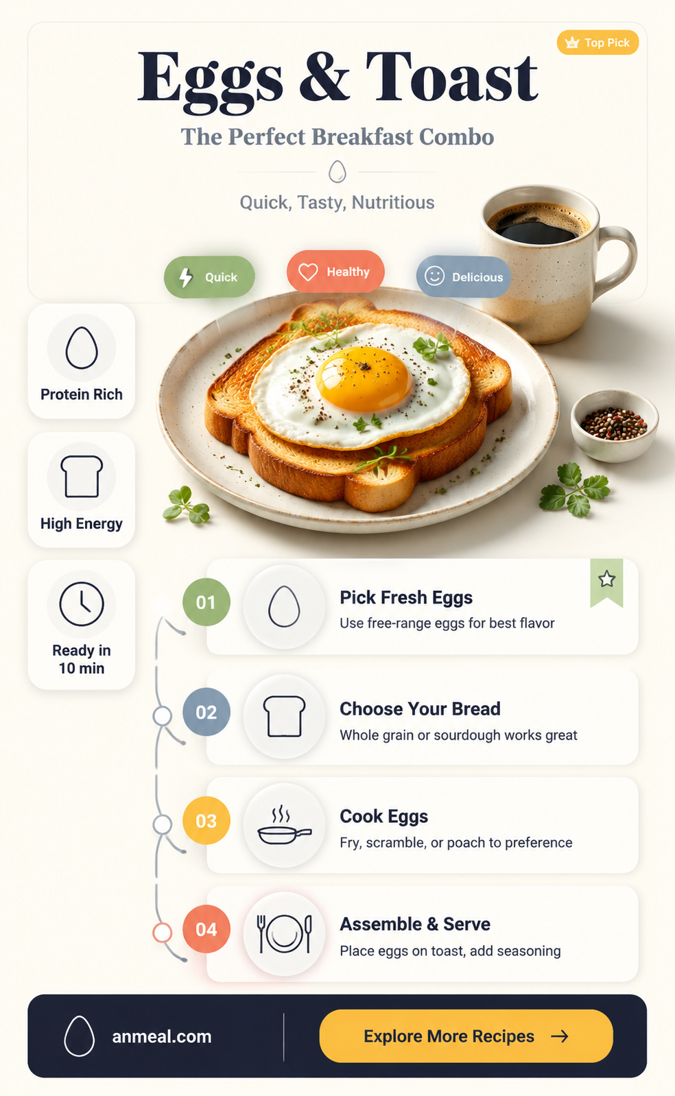 are eggs and toast the perfect breakfast