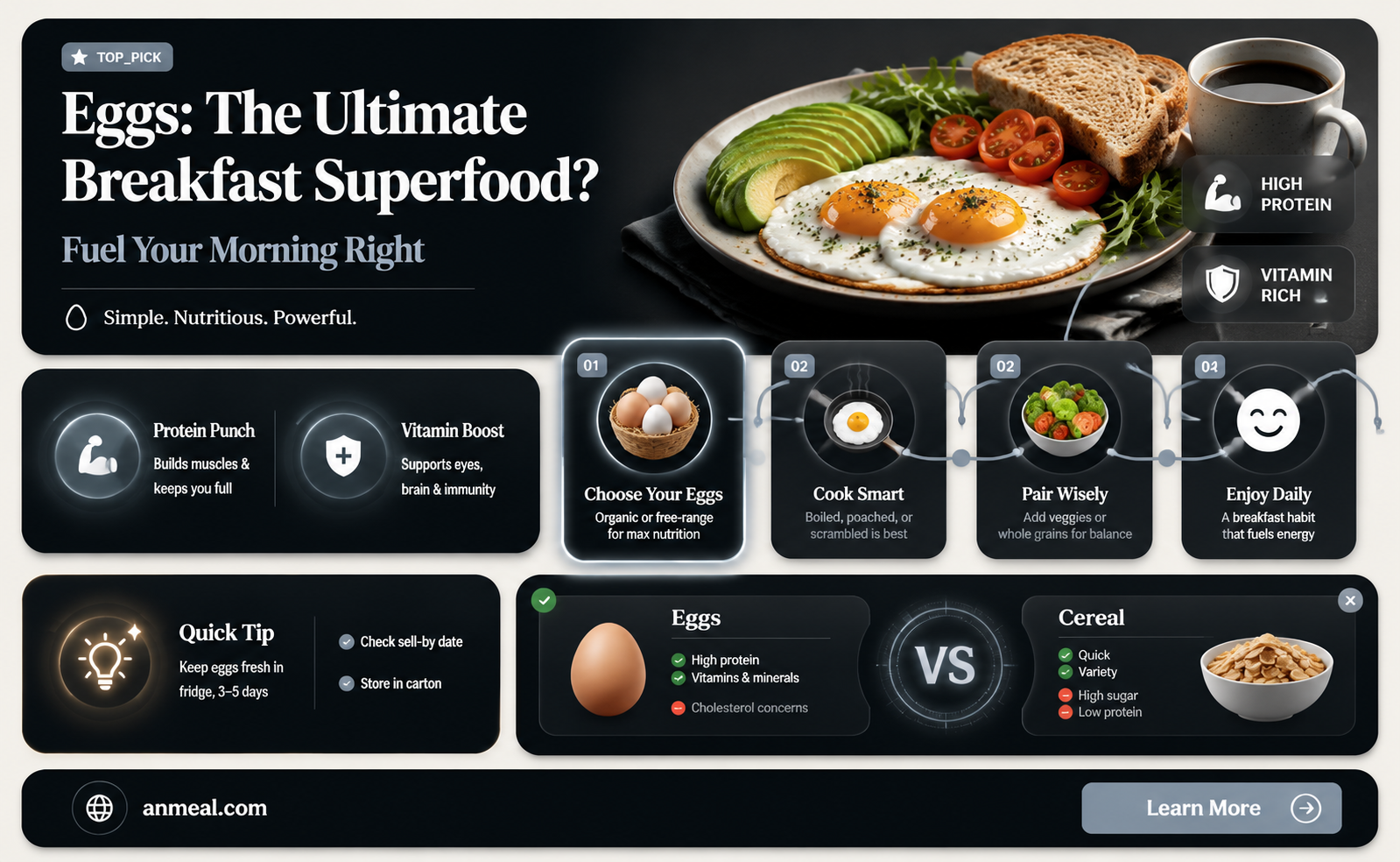 are eggs the best breakfast food