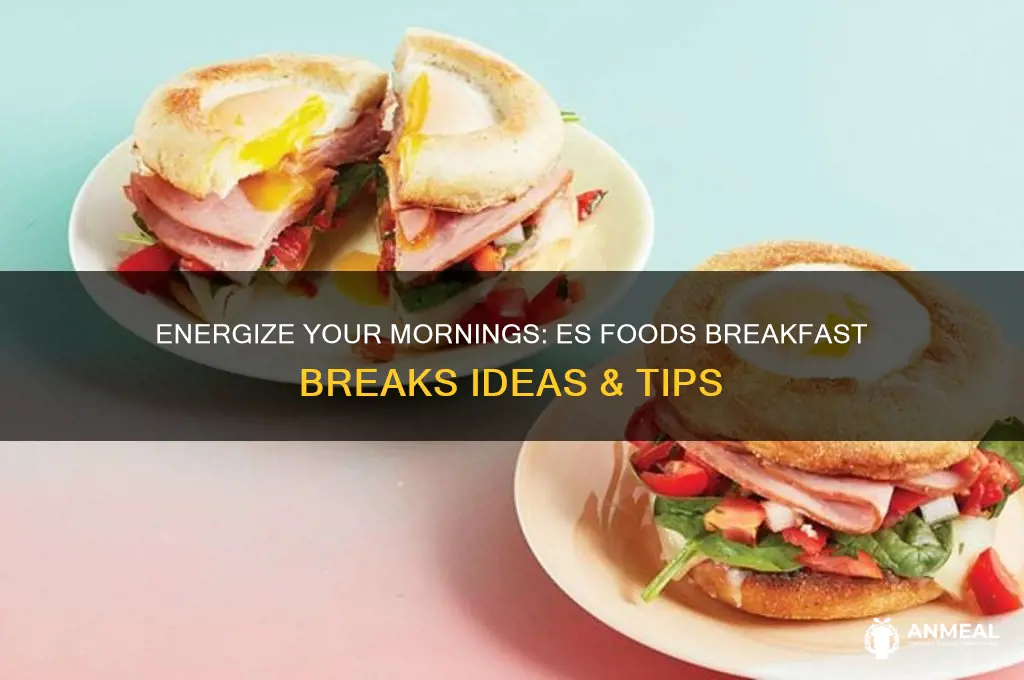 es foods breakfast breaks