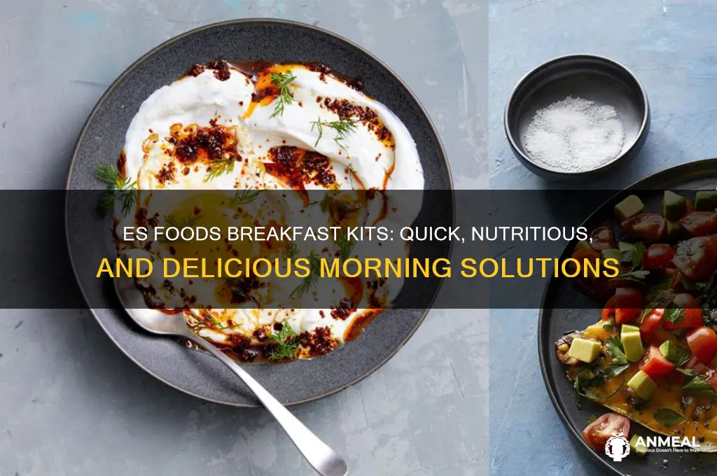 es foods breakfast kits