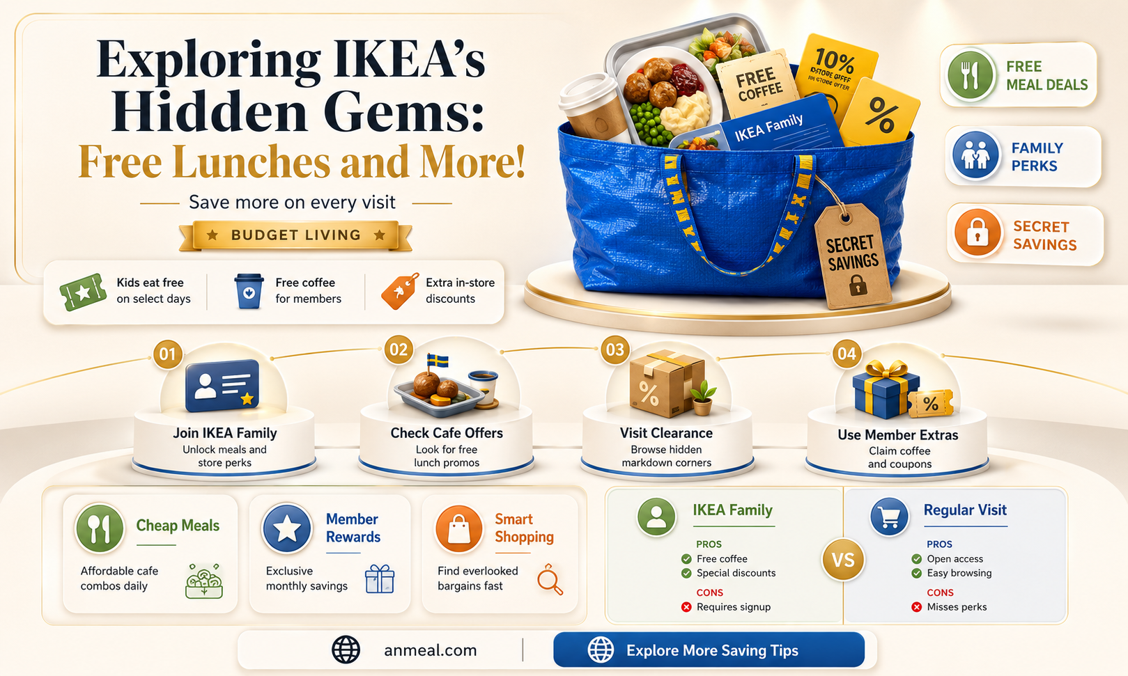 are there free lunches at ikea