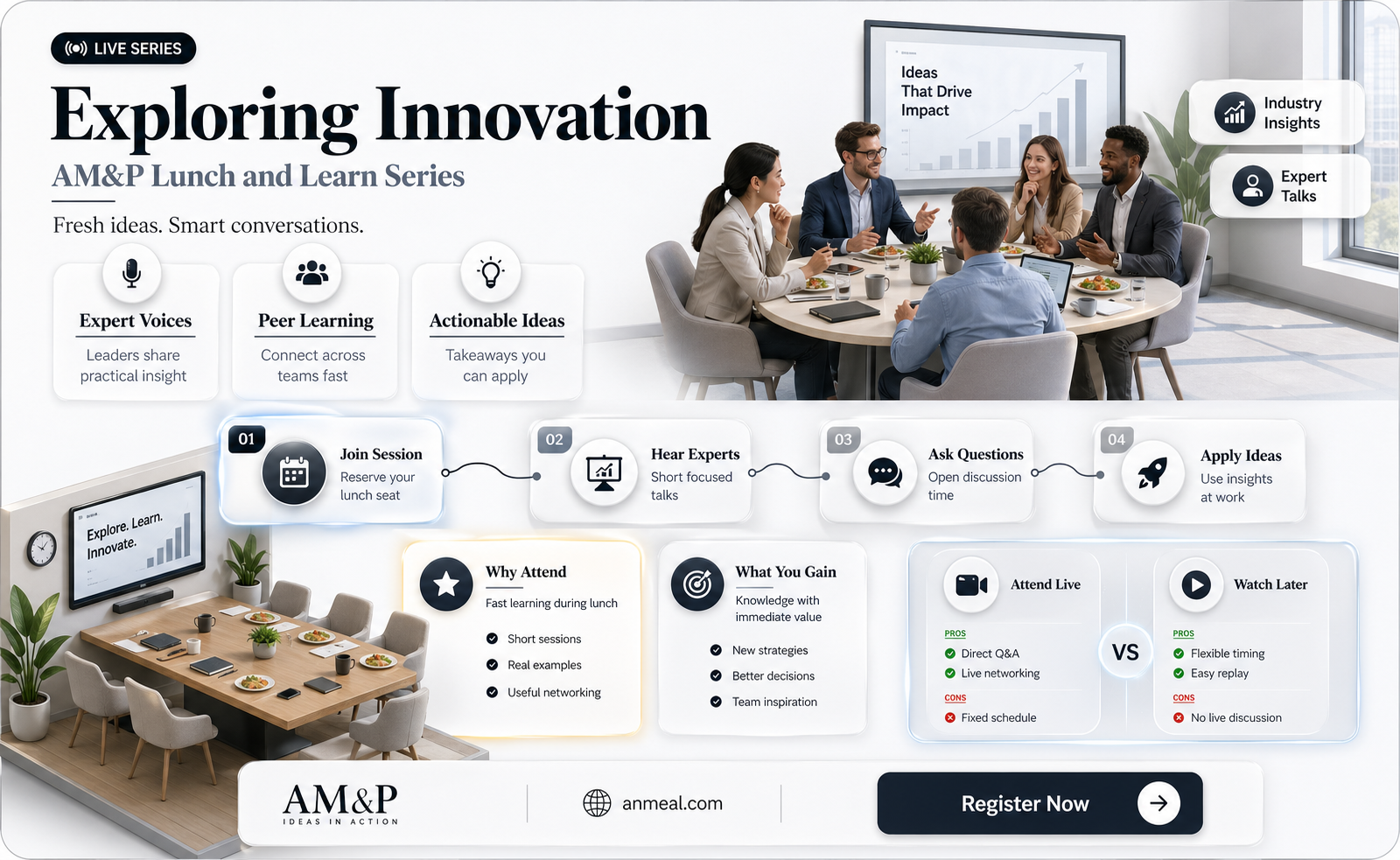 am&p lunch and learn
