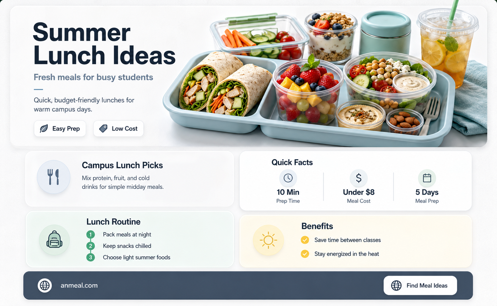 are there summer lunch programs for college