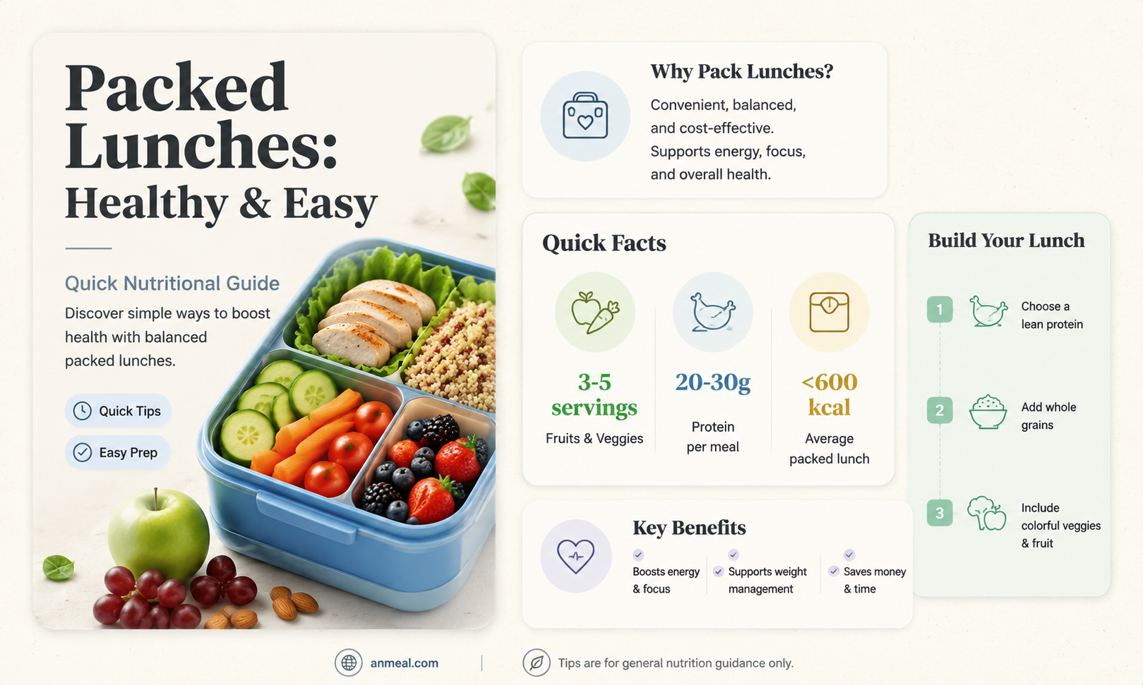are packed lunches healthy
