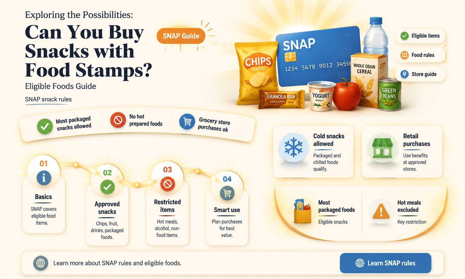 can you buy snacks with food stamps