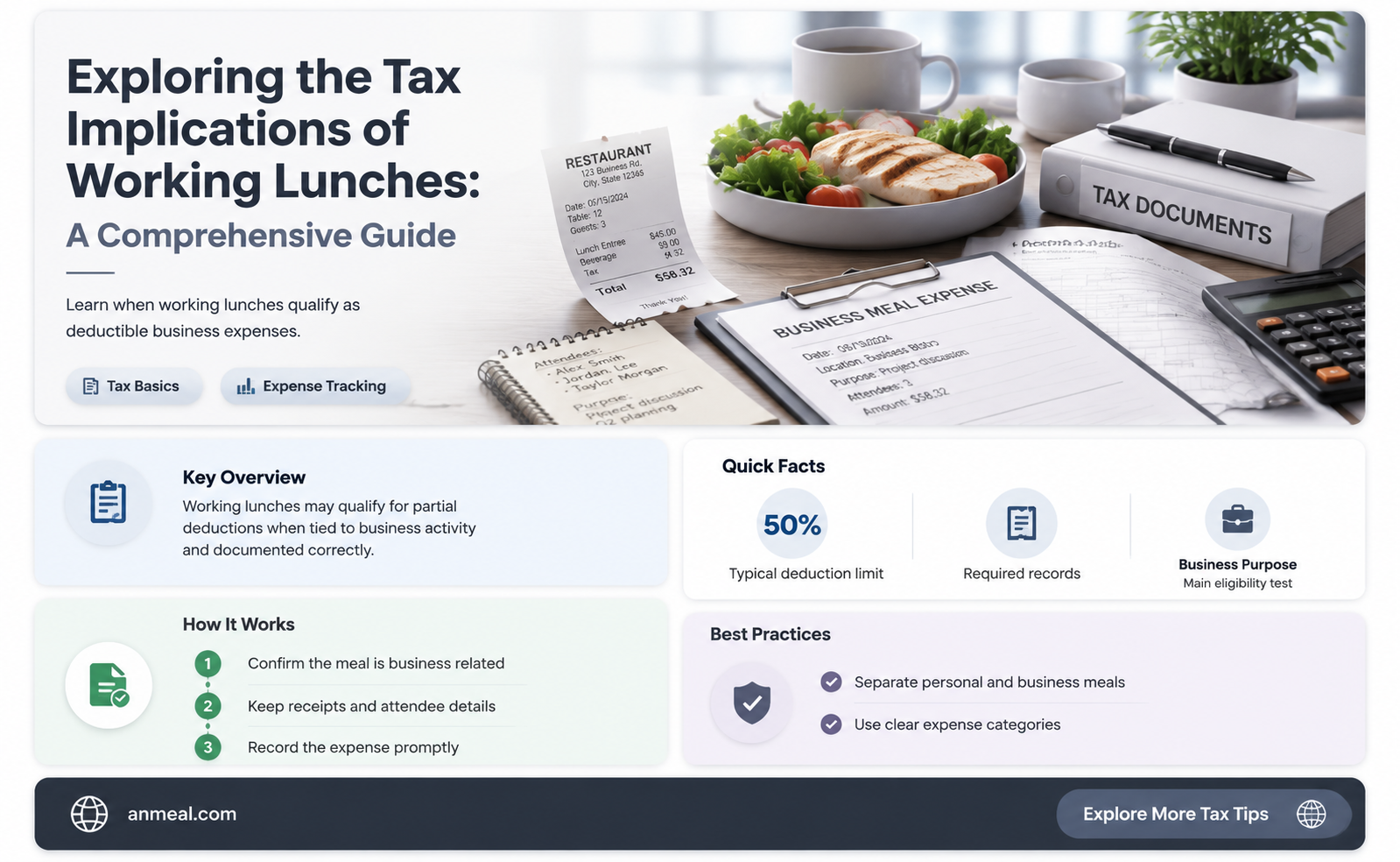 are working lunches a taxable benefit