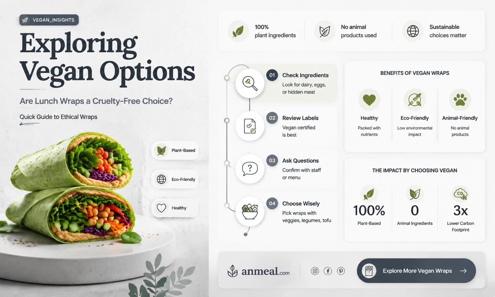 are lunch wraps vegan