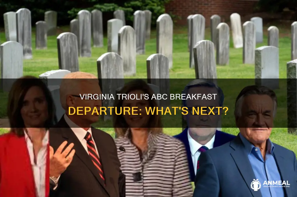 has virginia trioli left abc breakfast