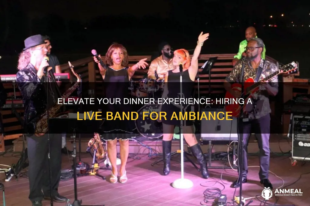 have a band play during dinner