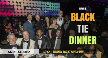 Elegant Black Tie Dinner: Tips for a Sophisticated and Memorable Evening