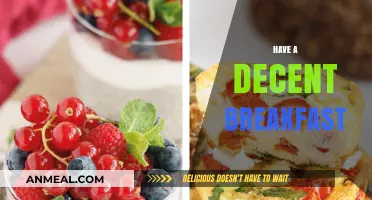 Start Your Day Right: The Importance of a Decent Breakfast