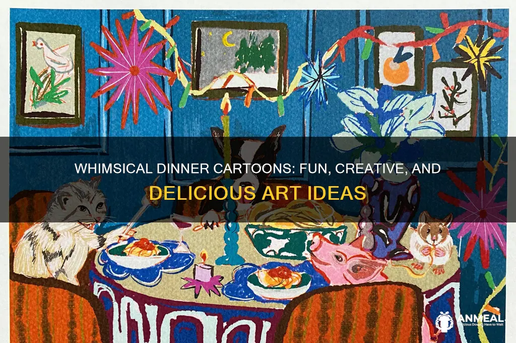 have a dinner cartoon