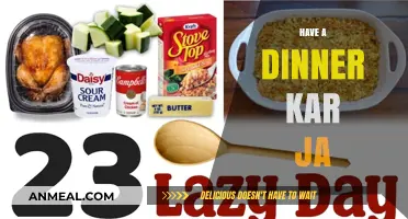 Have a Dinner Kar Ja: Mastering the Art of Effortless Evening Meals