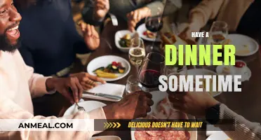 Let’s Catch Up: Plan a Dinner Sometime Soon!