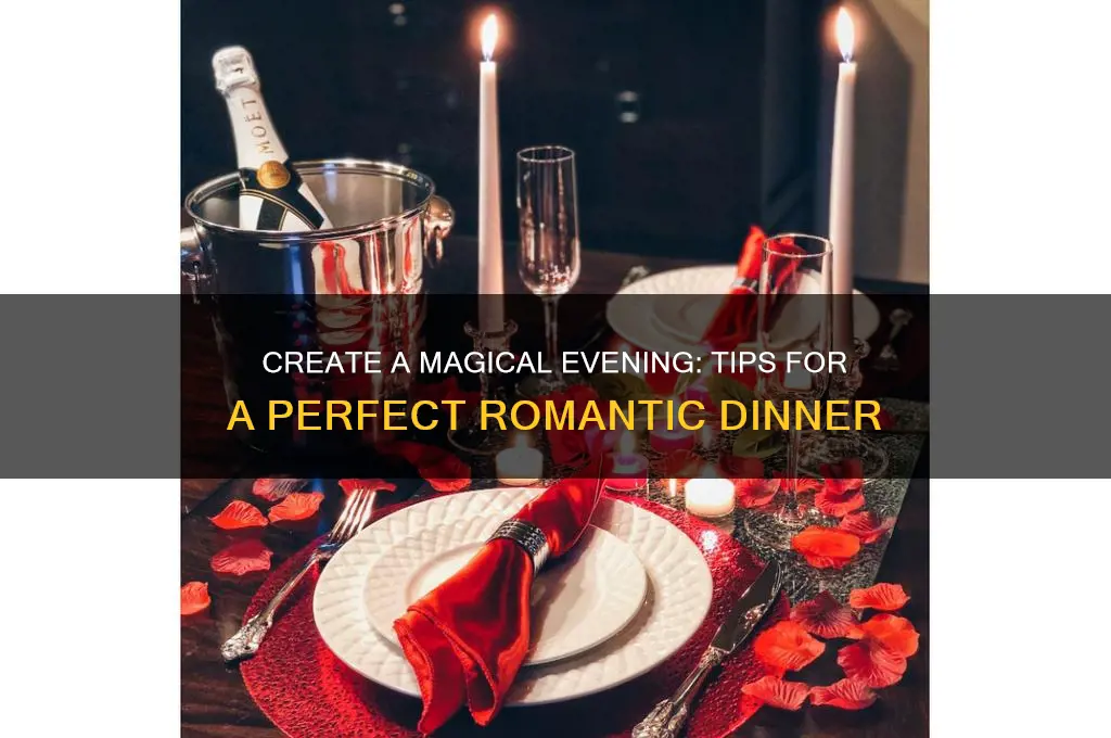 have a nice romantic dinner