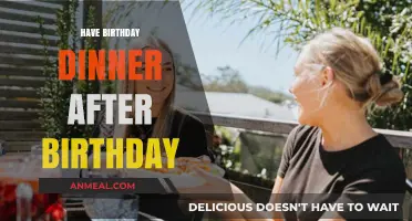 Celebrating Beyond the Day: Why Post-Birthday Dinners Are Worth It