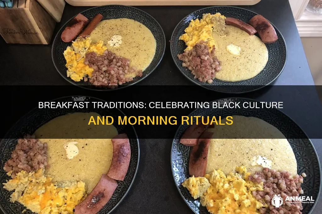 have breakfast black poeple