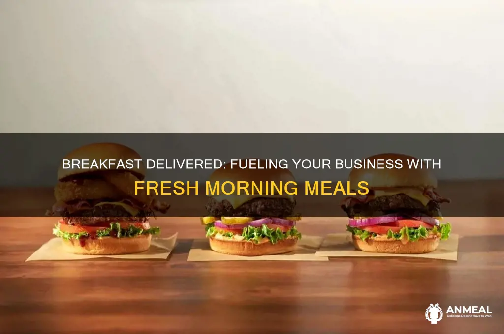 have breakfast deleved to a business