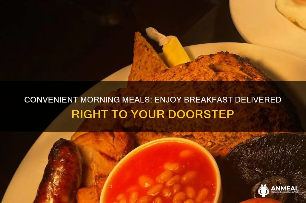have breakfast delivered