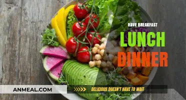 Mastering Balanced Meals: Breakfast, Lunch, Dinner Essentials for Optimal Health