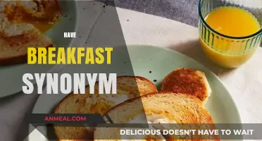 Delicious Morning Meal Alternatives: Synonyms for Breakfast to Start Your Day