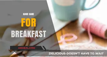 Start Your Day Sweetly: Why Cake for Breakfast is a Delicious Idea