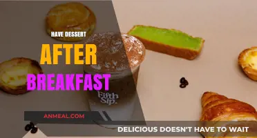 Start Sweet: Why Dessert After Breakfast Boosts Your Day