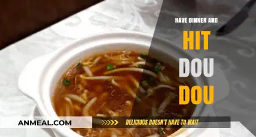 Enjoy a Delicious Dinner and Master the Art of Hitting Dou Dou