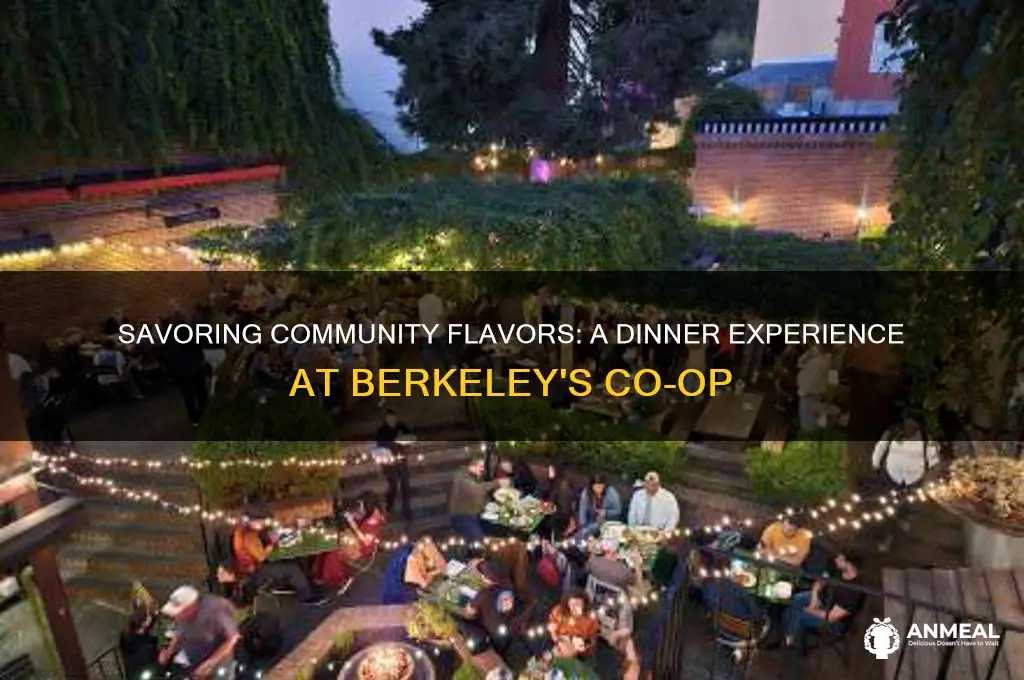 have dinner at a coop berkeley