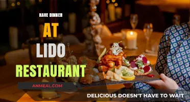 Savor the Flavors: A Memorable Dinner Experience at Lido Restaurant